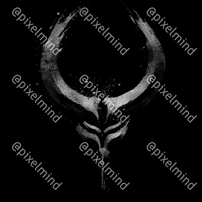 Metal Tshirt Logo Style Surreal Oil