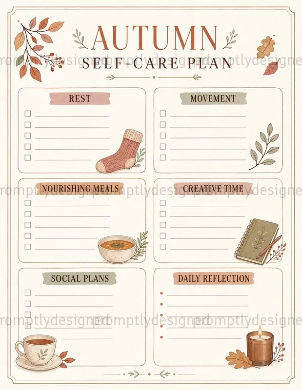 Cozy Fall Planners