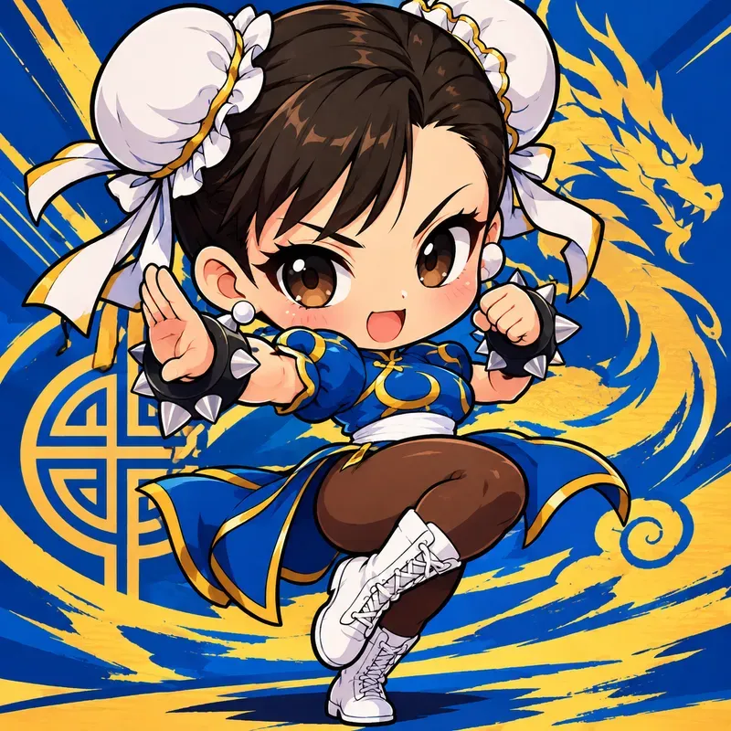 Cute Chibi Anime Character Designs