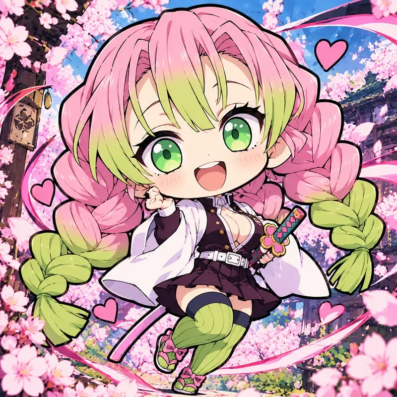 Cute Chibi Anime Character Designs