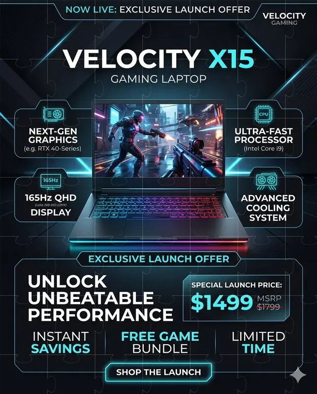 Product Showcase Card Ads Generator