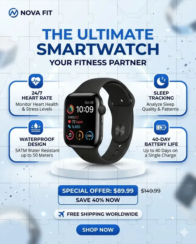 Product Showcase Card Ads Generator
