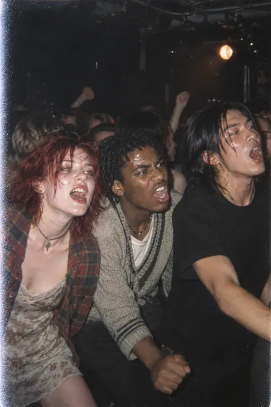 90s Concert Crowd Photos