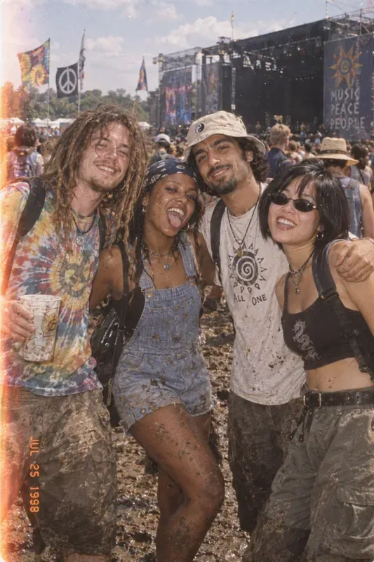 90s Concert Crowd Photos