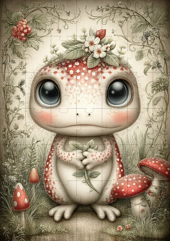 Cute Nature Creature Illustrations