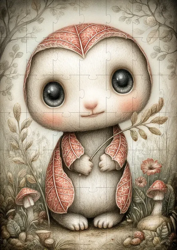 Cute Nature Creature Illustrations