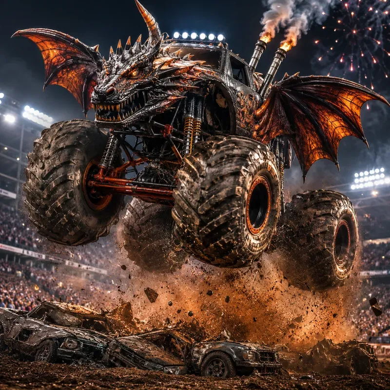 Epic Monster Truck Legends Generator