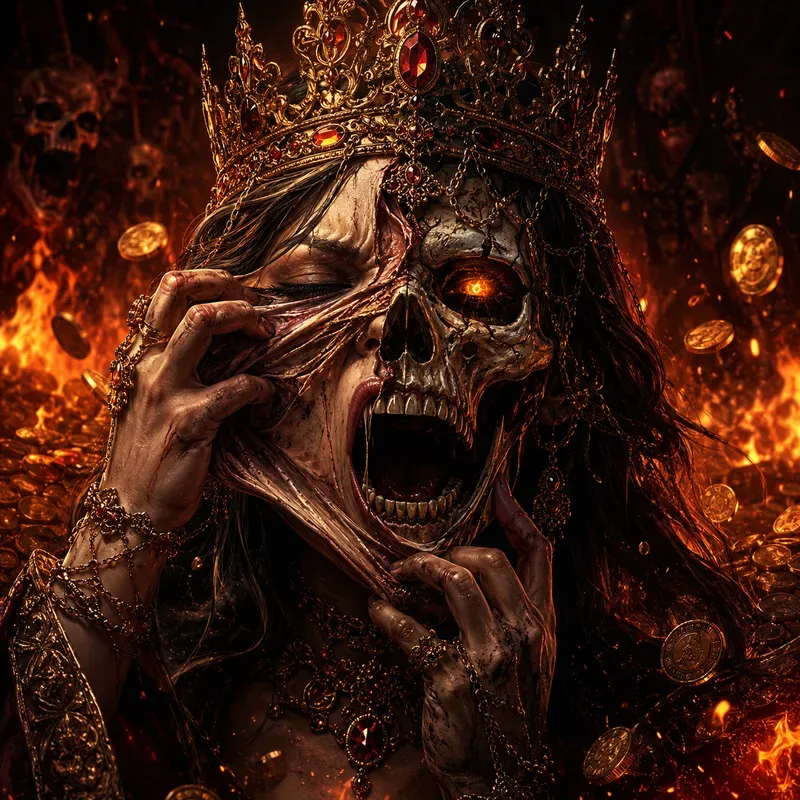 Infernal Face Reveal Art