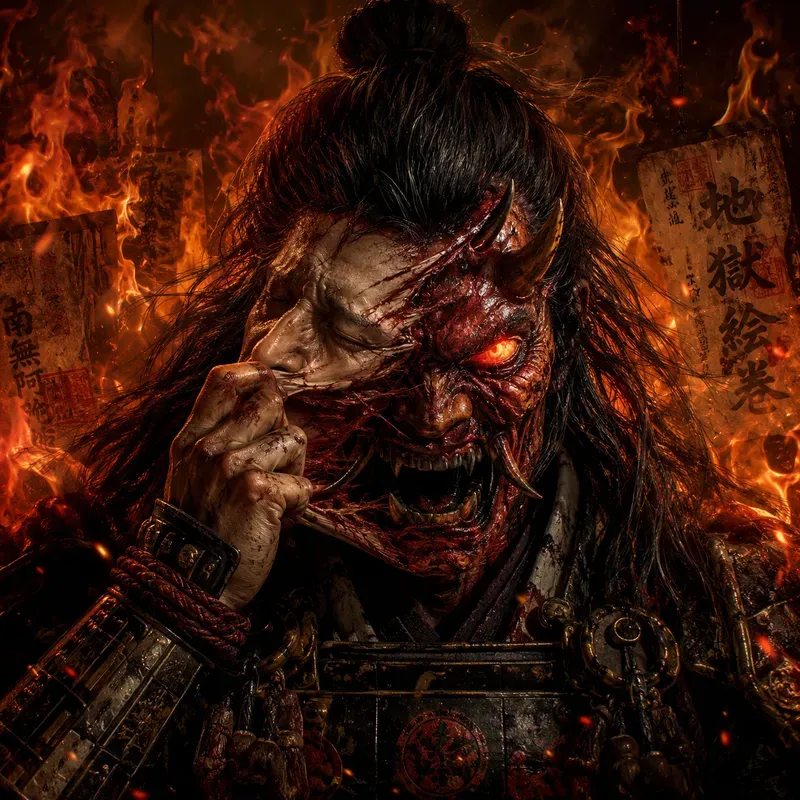 Infernal Face Reveal Art