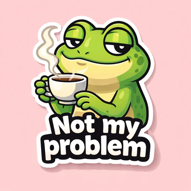 Sarcastic Cartoon Stickers