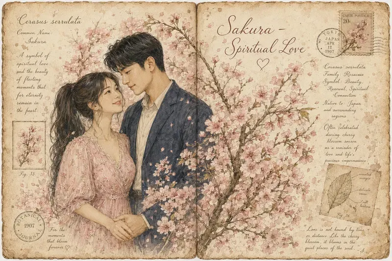 Aesthetic Botanical Journal Couple Photos