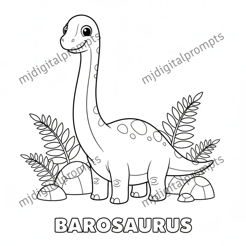 Dinosaur Coloring Pages For Kids