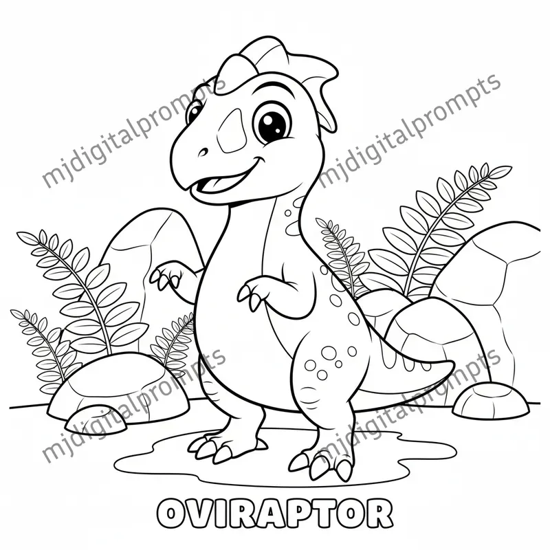 Dinosaur Coloring Pages For Kids