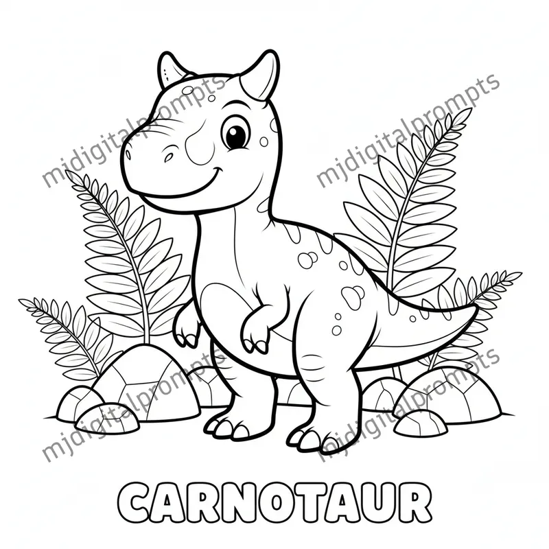Dinosaur Coloring Pages For Kids
