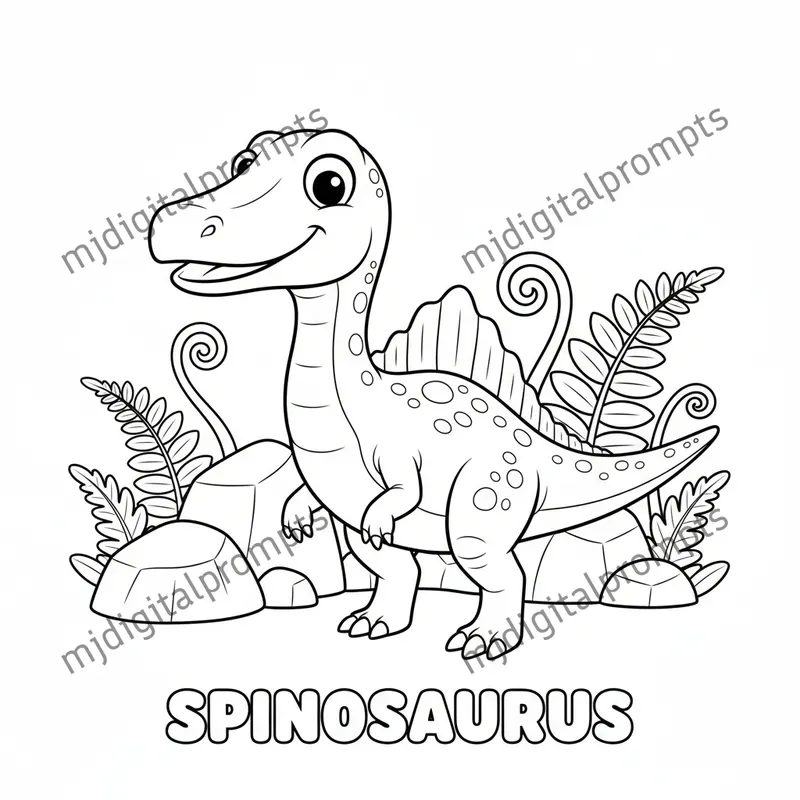 Dinosaur Coloring Pages For Kids