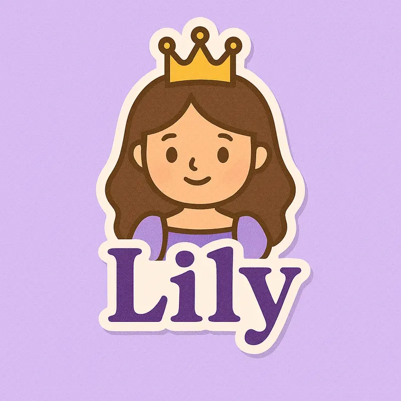 Cute Cartoon Name Tag Stickers