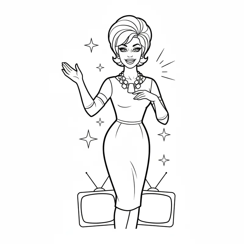 Drag Monoline Coloring Generator