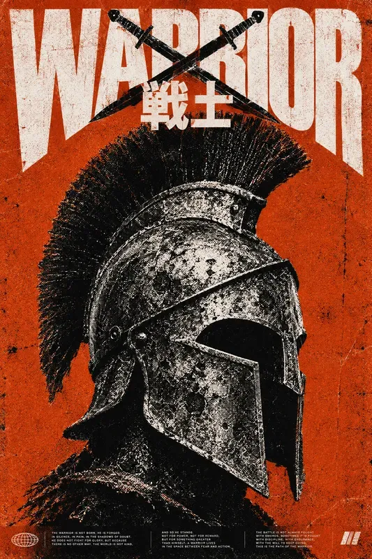 Brutalist Halftone Grunge Posters