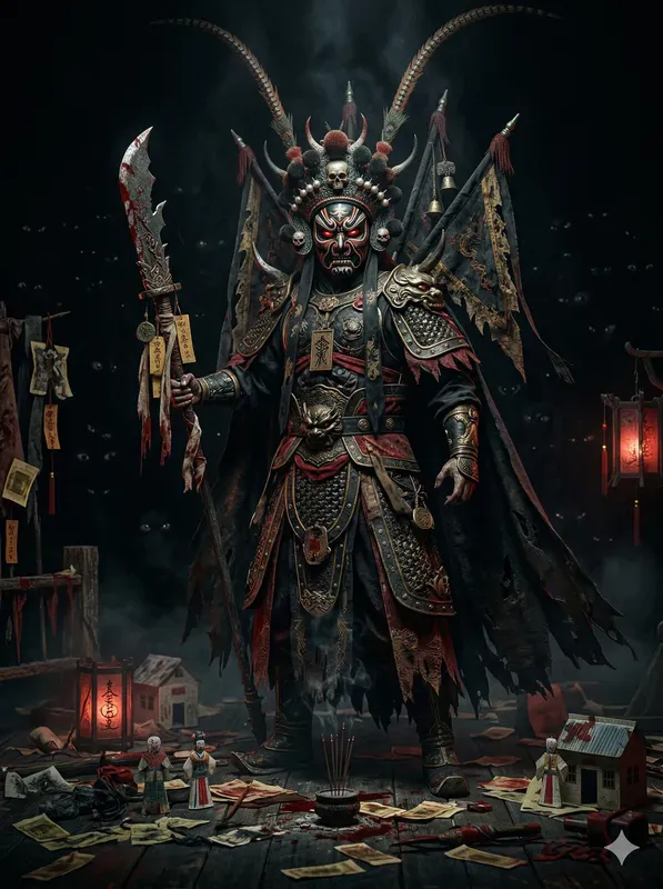 Dark Chinese Folklore Opera Horrors