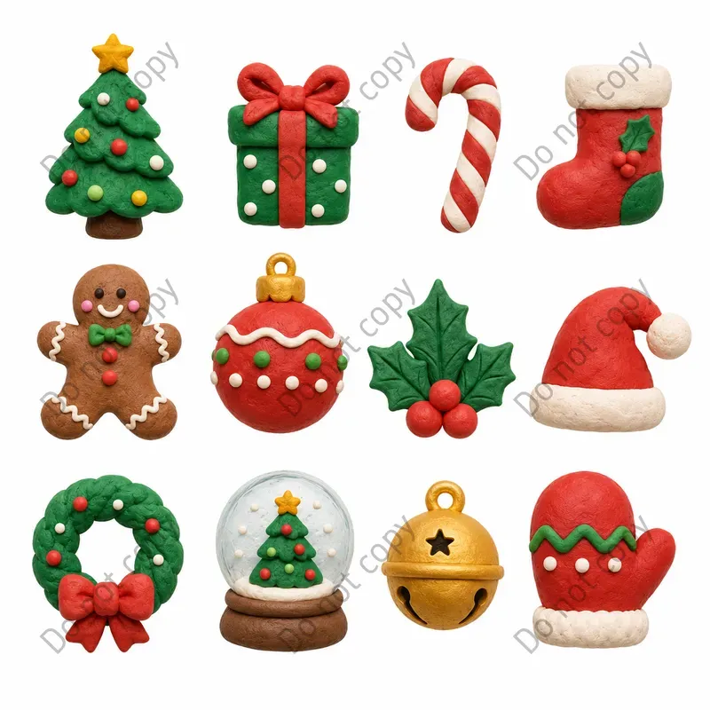 Claymation 3D Clipart Sets