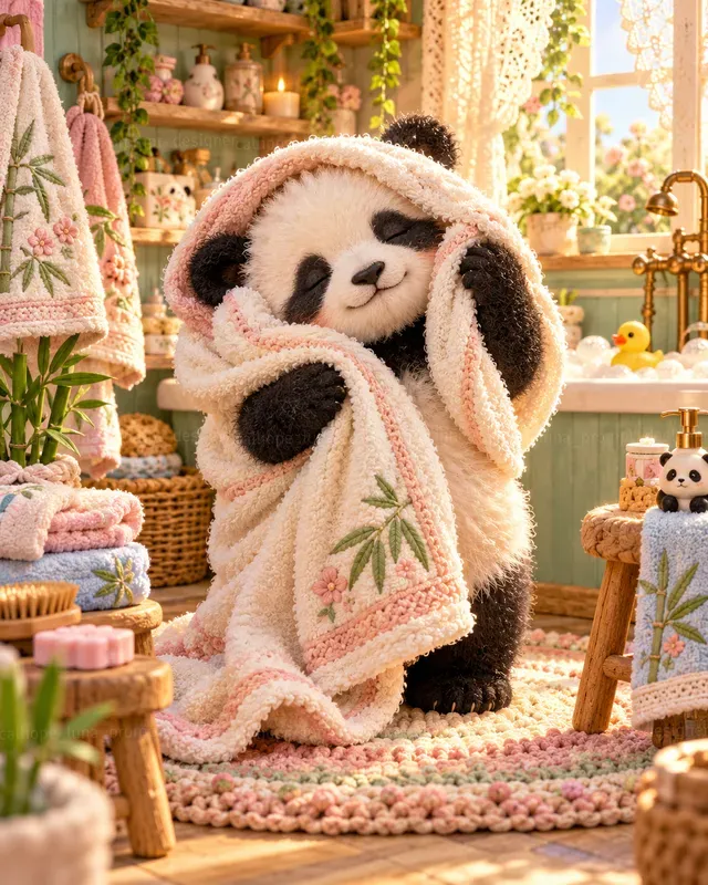 Cute Baby Towel Times