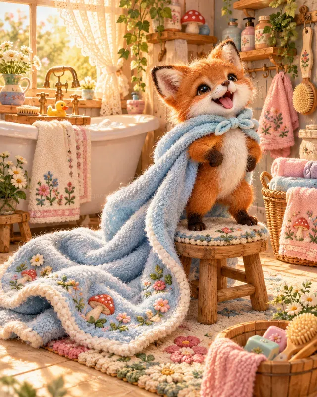 Cute Baby Towel Times