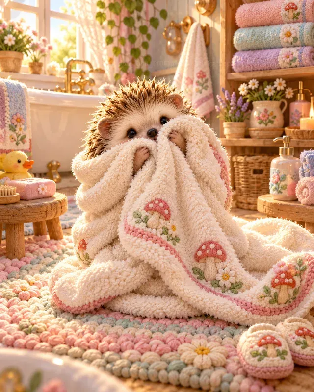 Cute Baby Towel Times