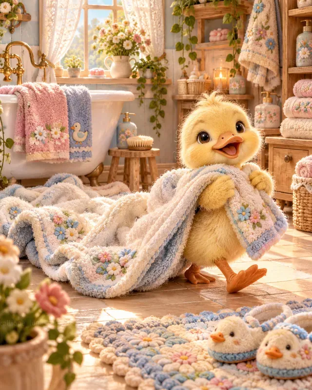 Cute Baby Towel Times