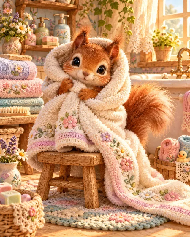 Cute Baby Towel Times