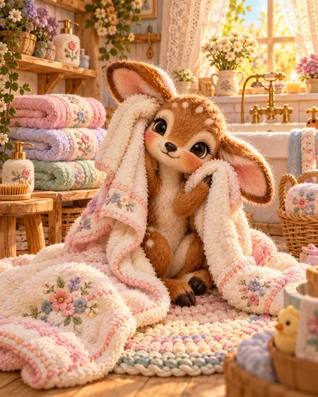 Cute Baby Towel Times