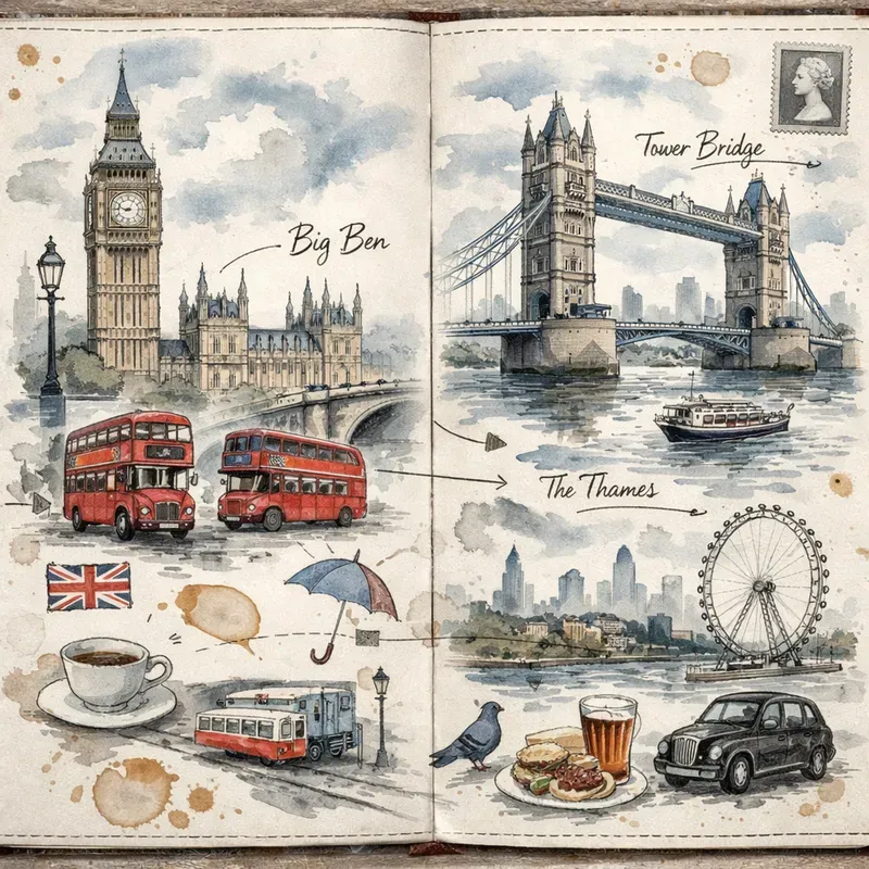 Urban Sketch Travel Infographic Packs Pro