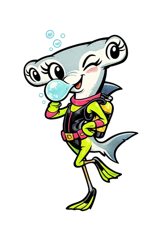Retro Whimsical Cartoon Mascot Cliparts