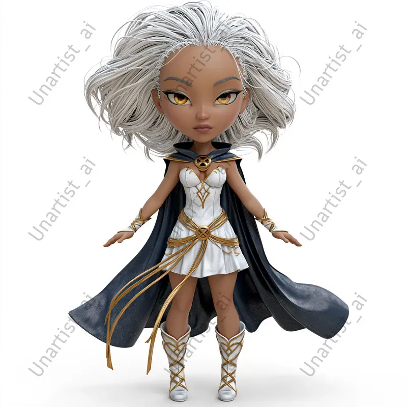 3D Female Comics Bubblehead Figures