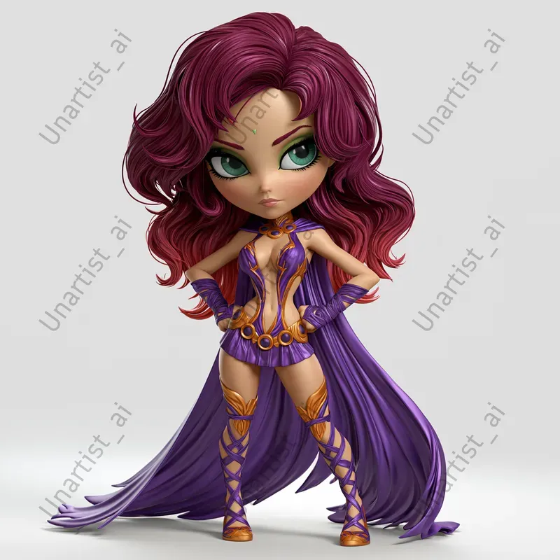 3D Female Comics Bubblehead Figures
