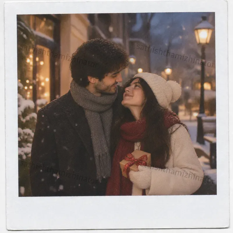 Romantic Couple Instax Portraits