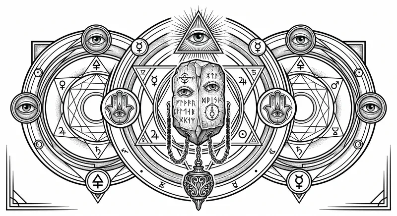 Gothic Blackwork Tattoo Art