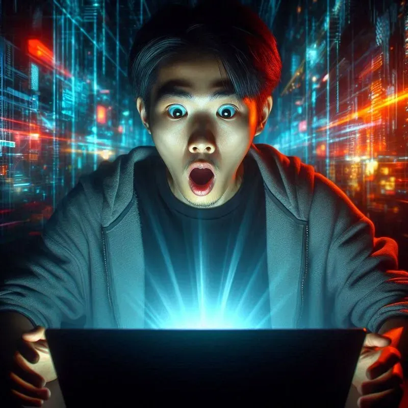 Viral Shock Reaction YouTube Thumbnail Ps