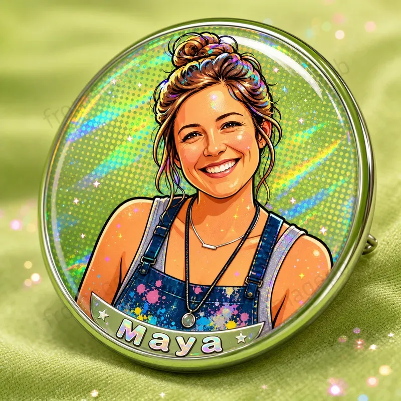 Holographic Can Badge Makers