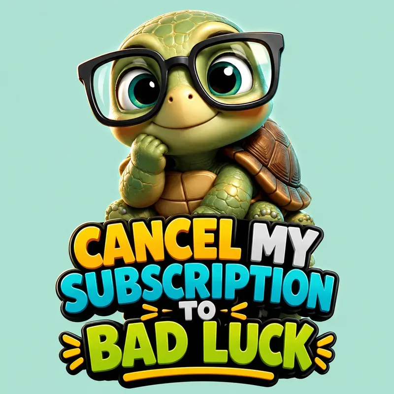Cute 3D Mascot Quote Posters