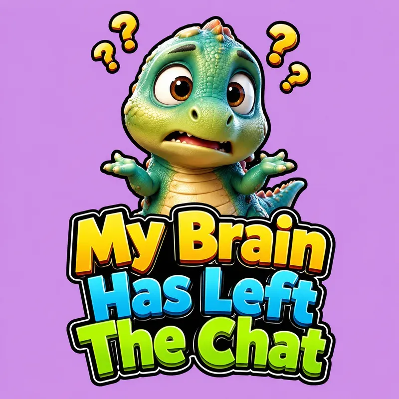 Cute 3D Mascot Quote Posters