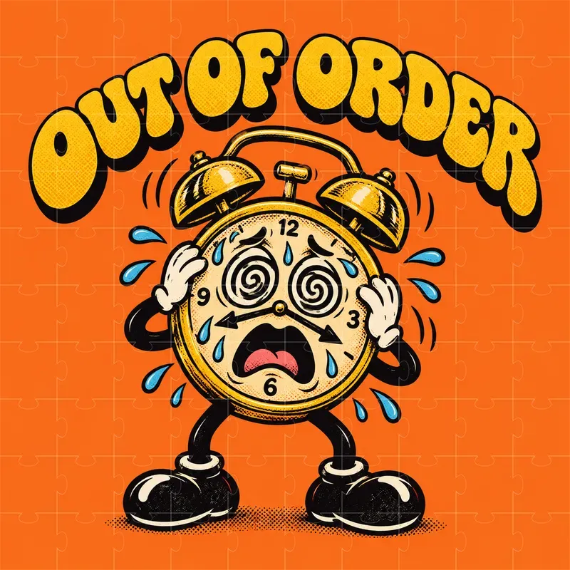 Retro Mood Pop Art Object Mascots