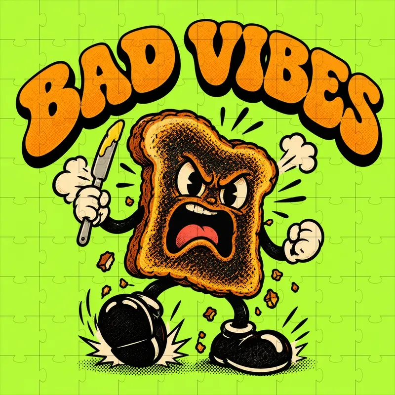 Retro Mood Pop Art Object Mascots