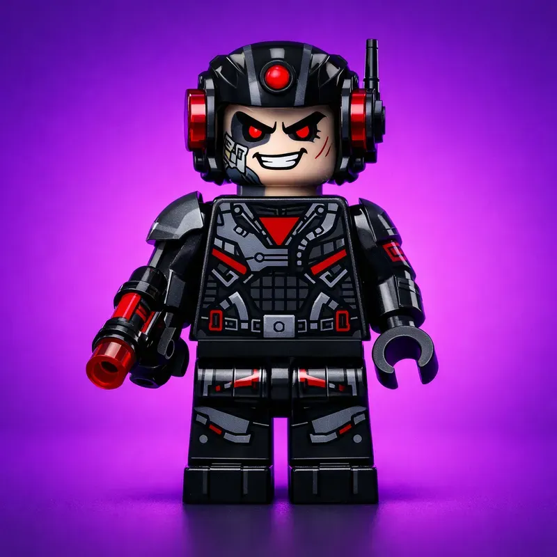 Lego Villain Portrait Generator