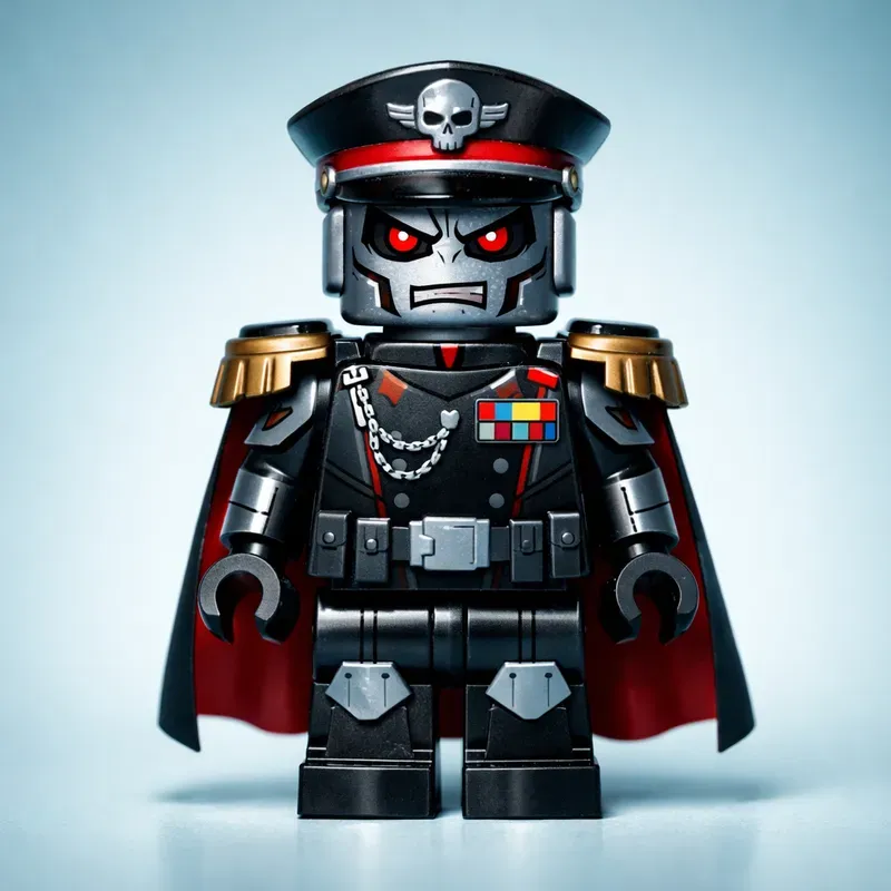 Lego Villain Portrait Generator