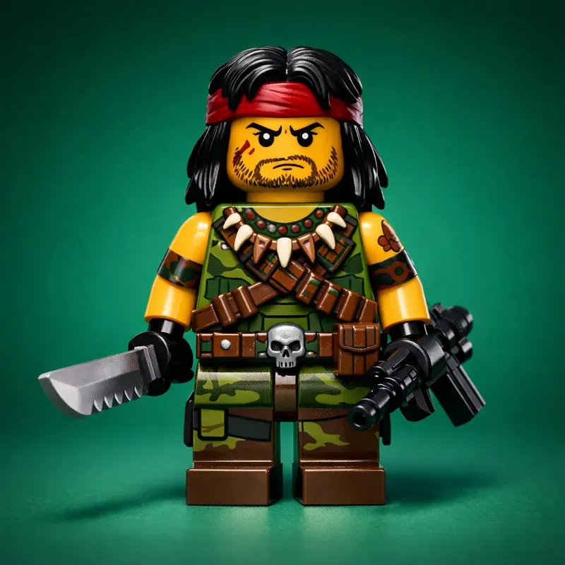 Lego Villain Portrait Generator