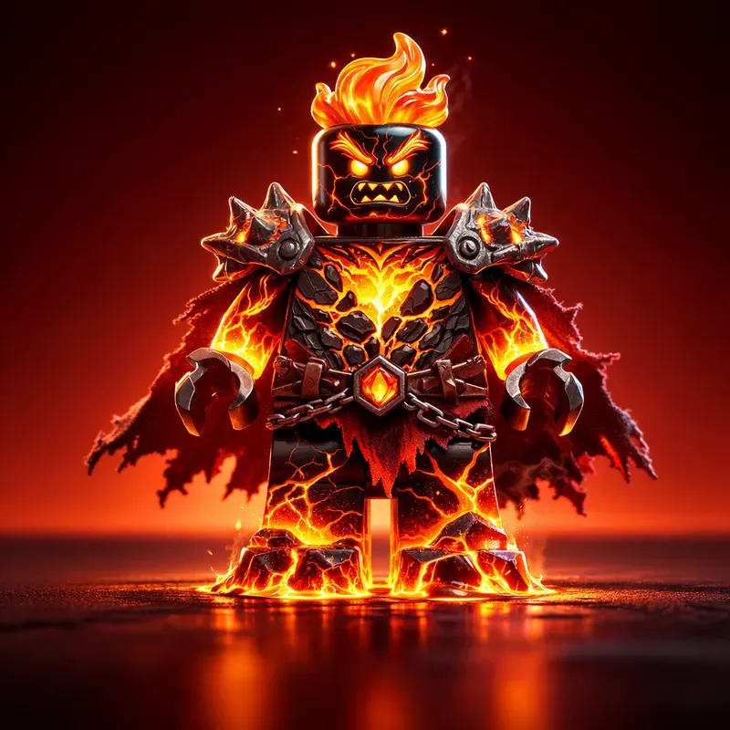 Lego Villain Portrait Generator