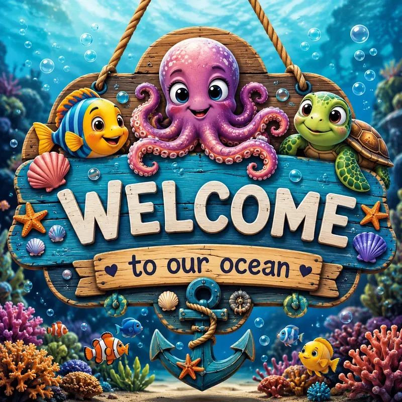 Creative Welcome Signs