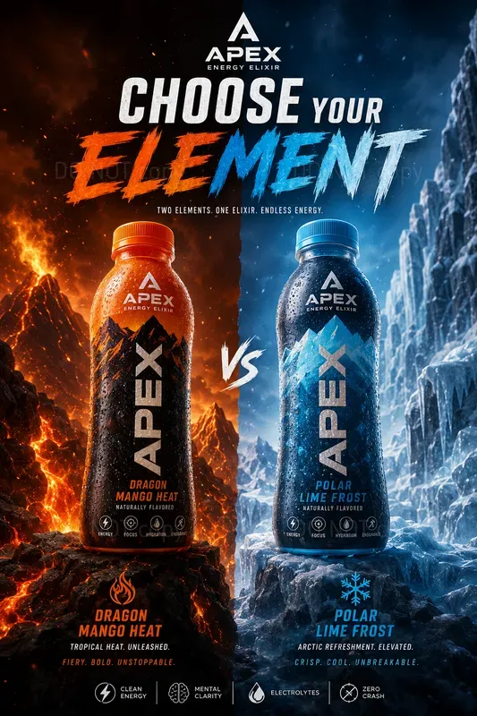 Split Flavor Product Ads