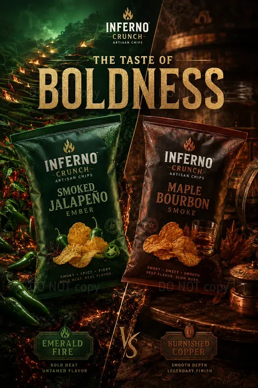Split Flavor Product Ads