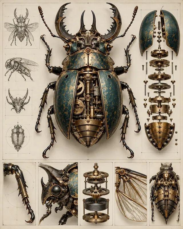 Mechanical Insect Studies